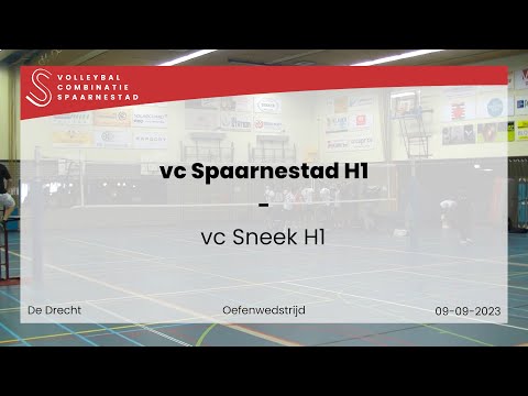 9 Sep 23 - vc Spaarnestad H1 vs vc Sneek H1 (Oefenwedstrijd)