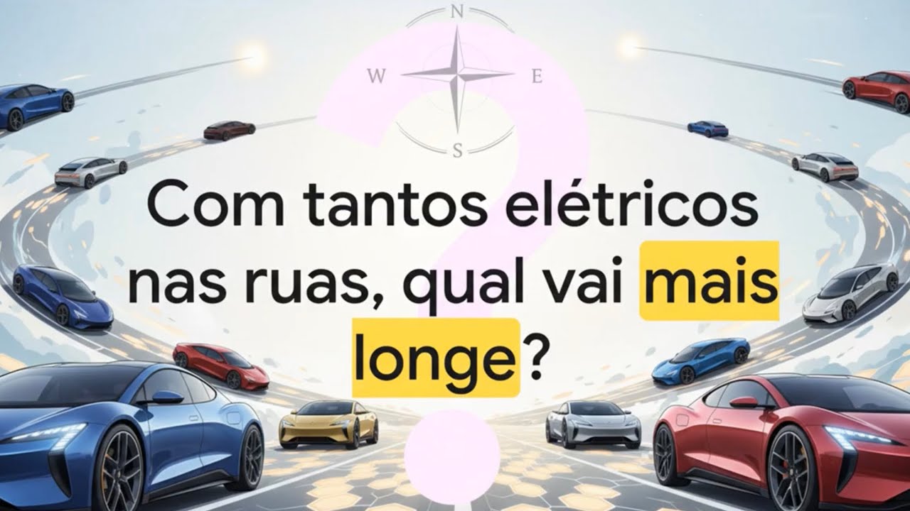 Os 5 elétricos com maior autonomia real no Brasil em 2026