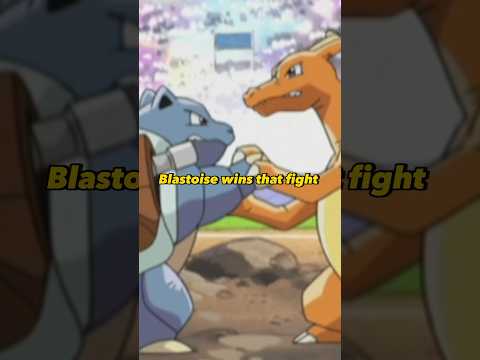 Charizard vs. Blastoise… who wins? #pokemon #gametheory #pokemoncommunity #charizard #pokémon