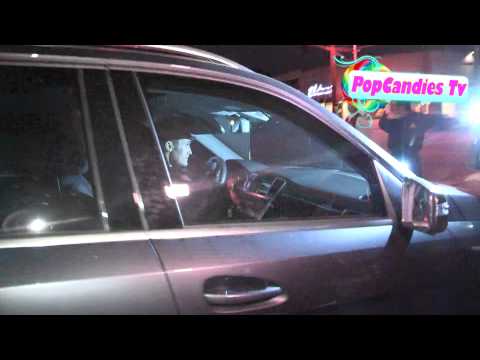 Chace Crawford  Matthew Morrison with JC Chasez depart Begatelle in West Hollywood