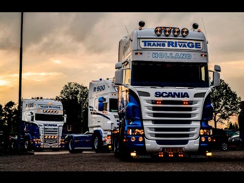 Intocht Truckersbal Nijkerkerveen 2017