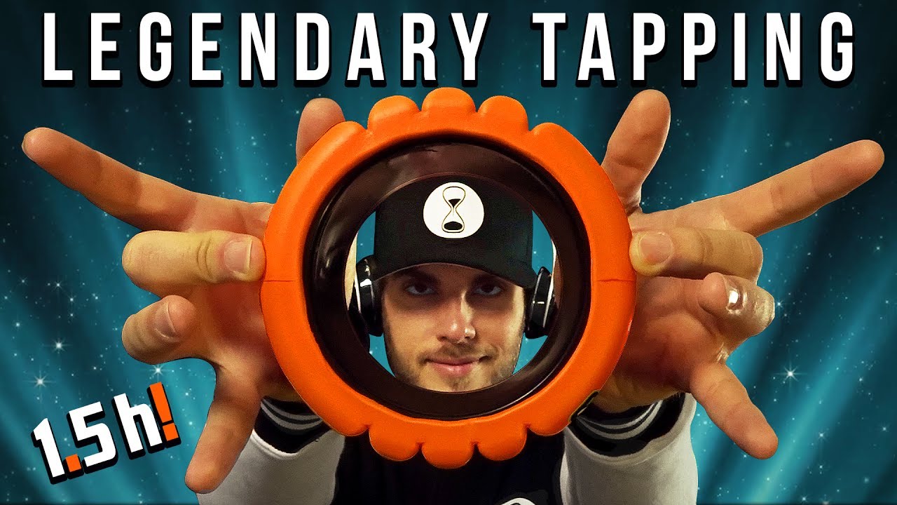 ASMR LEGENDARY TAPPING | 1,5 hour no talking compilation
