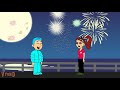 Saulius Jr And Princess Degaldo Watching Fireworks