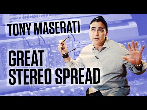 Tony Maserati - Stereo Spread with TC1210 Spatial Expander