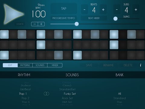 SuperMetronome GrooveBox (iOS App) Tutorial