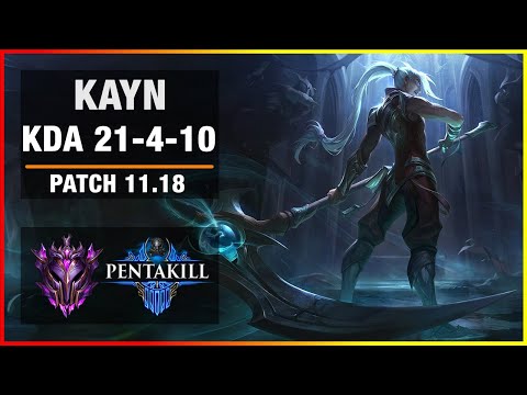 Kayn vs Qiyana - Master EUW - Patch 11.18