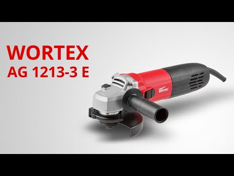 фото одноручная углошлифмашина wortex ag 1213-3 e. 1300 вт ушм угловая шлифовальная болгарка вортекс 0