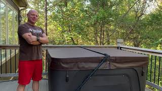 How to Remove the Hot Tub Cover