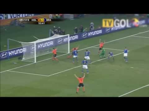 53 – Wesley Sneijder: Netherlands v Brazil 2010 – 90 World Cup Minutes In 90 Days