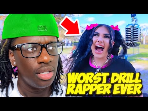 Meet The Worst Female Drill Rapper EVER… SHES BACK AND EVEN WORSE…(garbage warning⚠️)