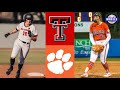 Texas Tech Vs 12 Clemson Highlights 2022 College Softball Highlights