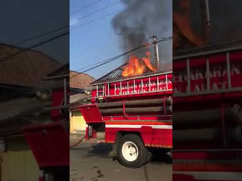 Kebakaran di Lahat Tengah