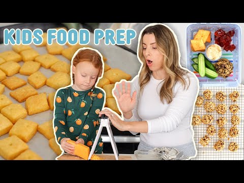 HEALTHY MEAL PREP IDEAS | Easy School Snacks for Kids + Parenting Hacks to Make Cooking SIMPLE