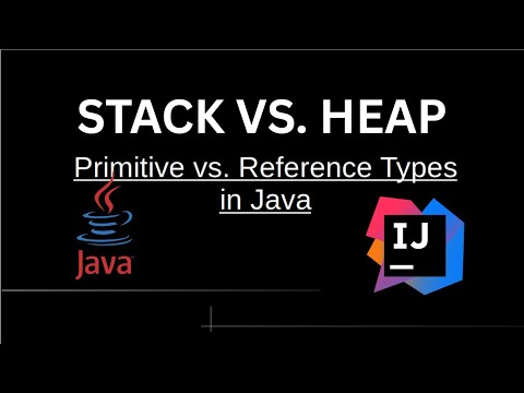 Primitive Vs Reference Types Stackheap Java Crash Course 8