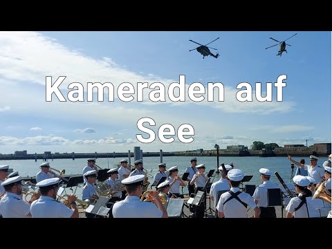 Kameraden auf See - Marinemusikkorps Wilhelmshaven - Rückkehr Fregatte Lübeck 17.06.2022