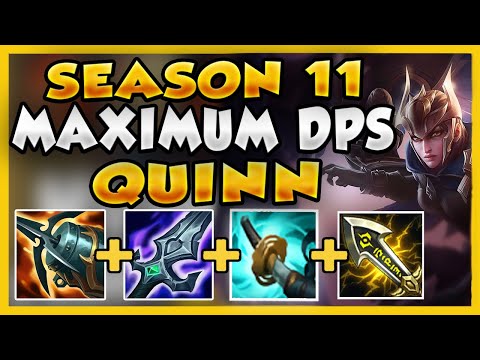 THIS MIGHT BE THE NEW META QUINN BUILD FOR QUINN IN SEASON 11! (AMAZING DAMAGE) - League of Legends