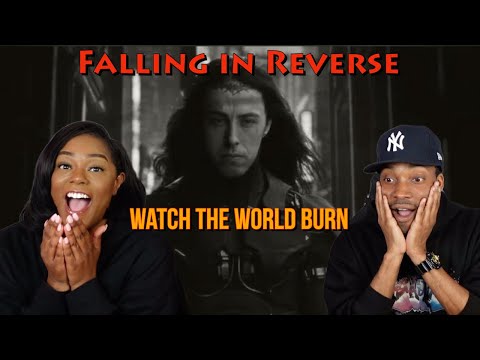 First time hearing Falling In Reverse “Watch The World Burn" Reaction | Asia and BJ
