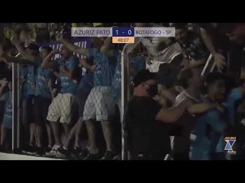 Gol - Azuriz FC Pato Branco 1 x 0 Botafogo (SP)