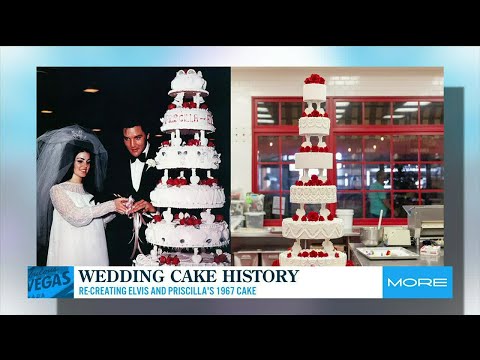 Chef recreates Elvis' 1967 wedding cake