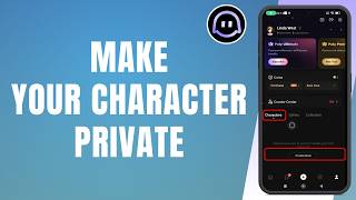 How To Make Your Character Private In PolyBuzz (2026) | Hide Chatbot I