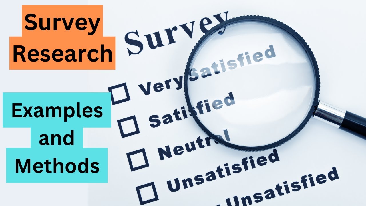 What is Survey Research | Definition | Examples and Methods