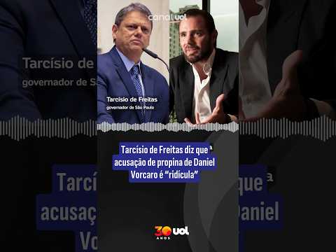 Tarcísio diz que acusação de propina de Vorcaro na campanha de 2022 ‘beira o ridículo’