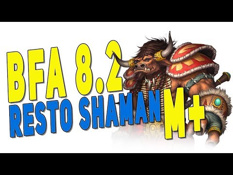 BfA 8.2 RESTO SHAMAN M+ Buffs | Mythic Kings' Rest +11 Season 3 | WoW: Battle for Azeroth