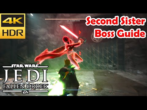 Second Sister (Zeffo) Boss Guide [4k HDR] - Star Wars Jedi: Fallen Order