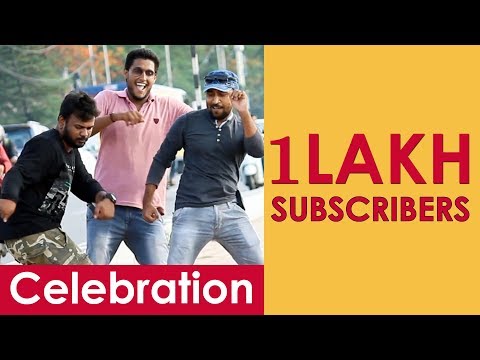 100K Subscribers Celebration with People | Pranks in Telugu | Pranks in Hyderabad 2018 | FunPataka Video