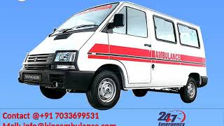 Hire Best Road Ambulance Service in Gaya and Ramgarh by King