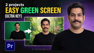 How to Remove Green Screen in Premiere Pro | Ultra Key Tutorial