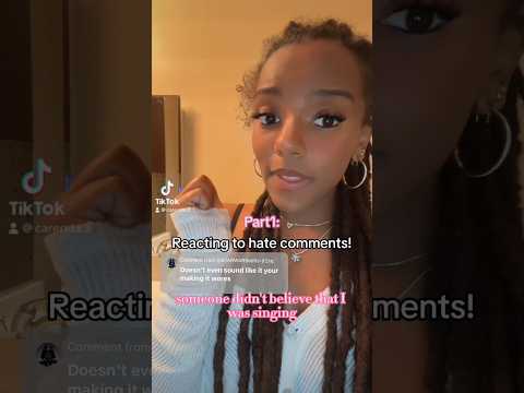 Part 1: Reacting To Hate Comments!🙅🏽‍♀️🥹 #pov #react #relatable #shorts