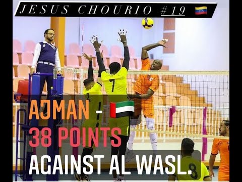 JESUS CHOURIO #19- AJMAN_UAE - 38 POINTS
