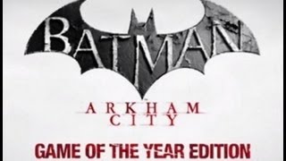 preview picture of video 'Unboxing: Batman Arkham City Game of The Year Edition ( GOTY ) Español'
