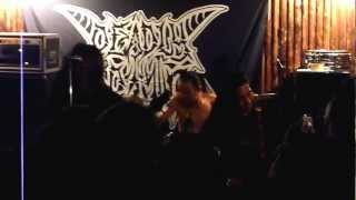 Deadly Spawn - Forced Into Atrocities Live at Koiwa Bushbash 5/26/2012 Death Metal 720HD