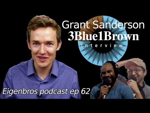 Eigenbros ep 62 - Grant Sanderson (3Blue1Brown)