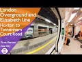 London Overground Elizabeth Line First Person Journey Hoxton To Tottenham Court Road
