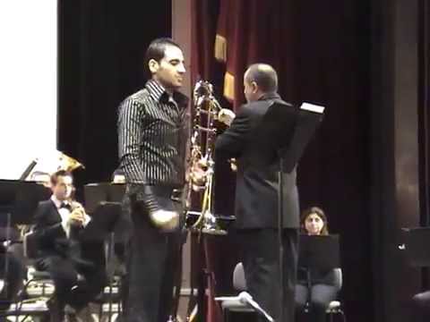 Michael Louis (The Acrobat) Trombone Solo with Cairo Opera Orchestra 2008 conductor Magdy Boghdady