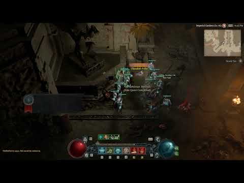 Diablo 4 In Desperate Times Quest Guide!! Asking the Watcher for Help!!!