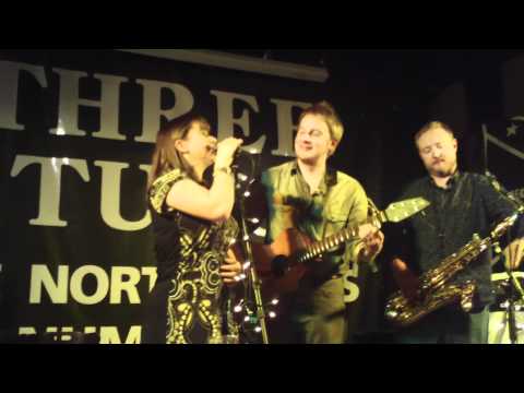 micky rachel and john the sax player at the three tuns