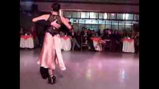 Walter Champin y  Yessica Vargas @ Fruto Dulce Milonga @ Villa Malcolm  Sep 2013