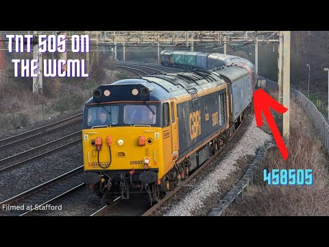 50s Top and Tail on the WCML plus plenty of Freight 14/02/22