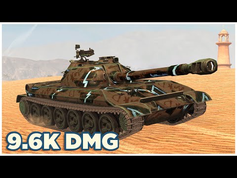 WZ-113 • 9.6K DMG • 7 KILLS • WoT Blitz