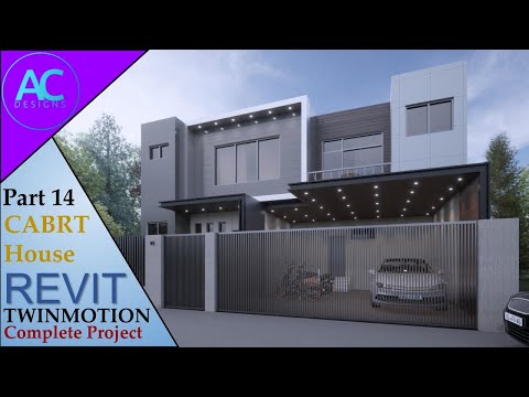 CABRT House | Part 14 | Complete Step By Step Project | Revit and Twinmotion Tutorial