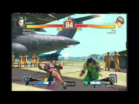 ANTiFREEZE [ROSE]  SSF4 RANKED MATCH VS GUY
