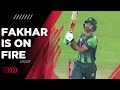 Fakhar Zaman Is On Fire Against West Indies Pakistan Vs West Indies PCB MA2E