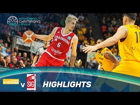 Telenet Oostende v SIG Strasbourg - Highlights - Basketball Champions League