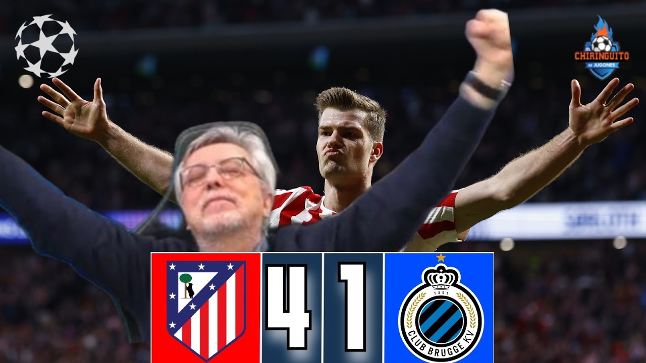 💥 EL ATLETI, A OCTAVOS DE CHAMPIONS CON HAT TRICK DE SORLOTH | Resumen 'Chiringuito Live'