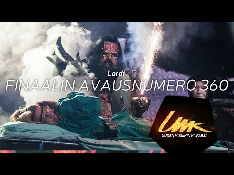 UMK16 // Lordi - UMK-finaalin 2016 avausnumero (360-video)