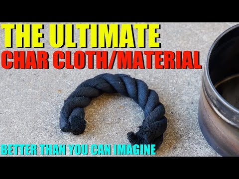 The Ultimate Char Material - Don't Waste Your Time On Char Cloth Again!